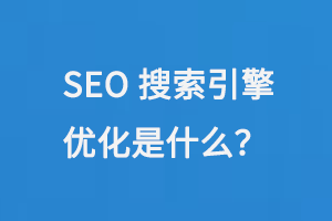 SEO搜索引擎優(yōu)化是什么？